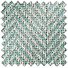 Soft Chevron, Blue Glacier - Roman Blind